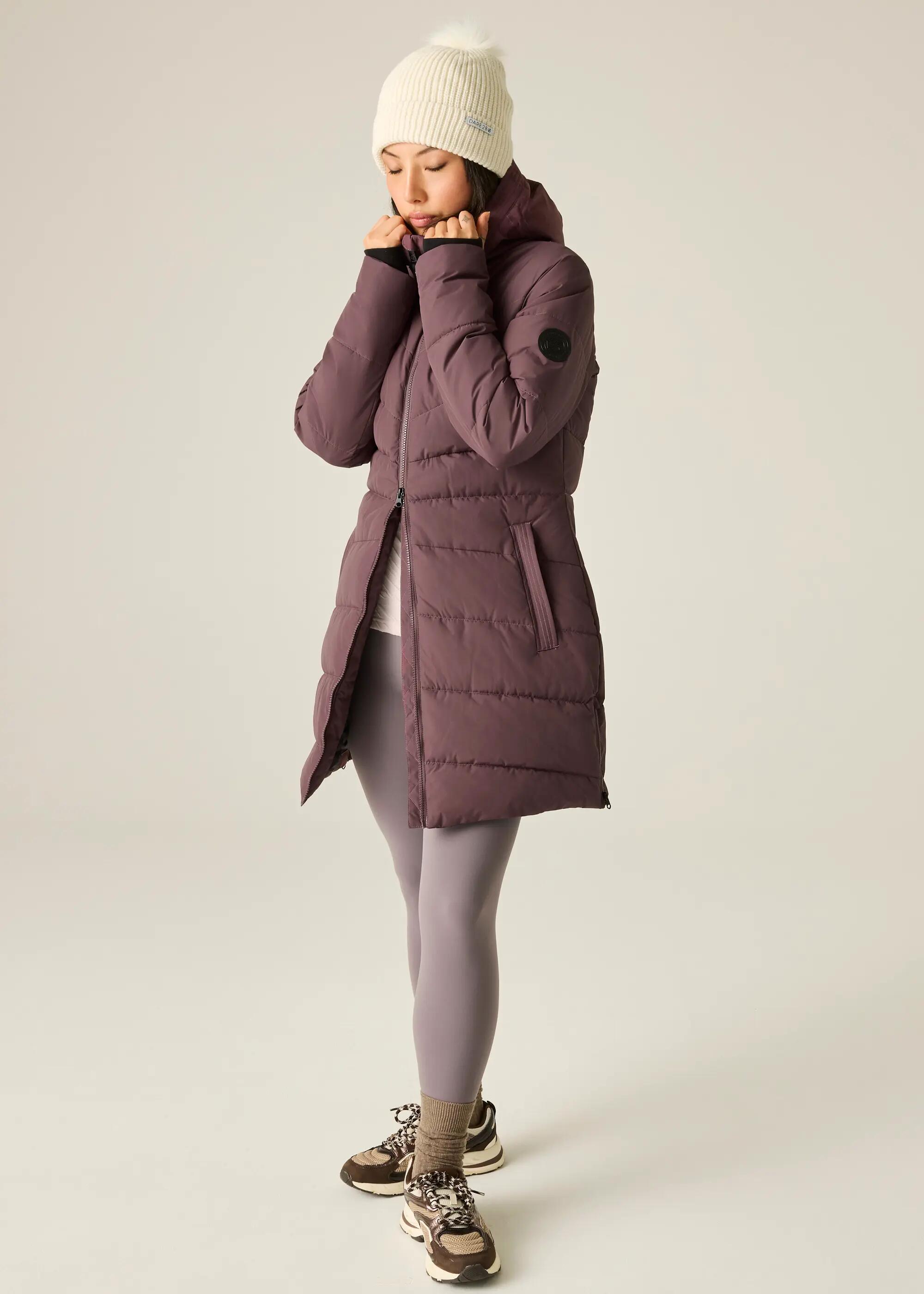 Dames Glacier Longline gevoerde jas 6/6