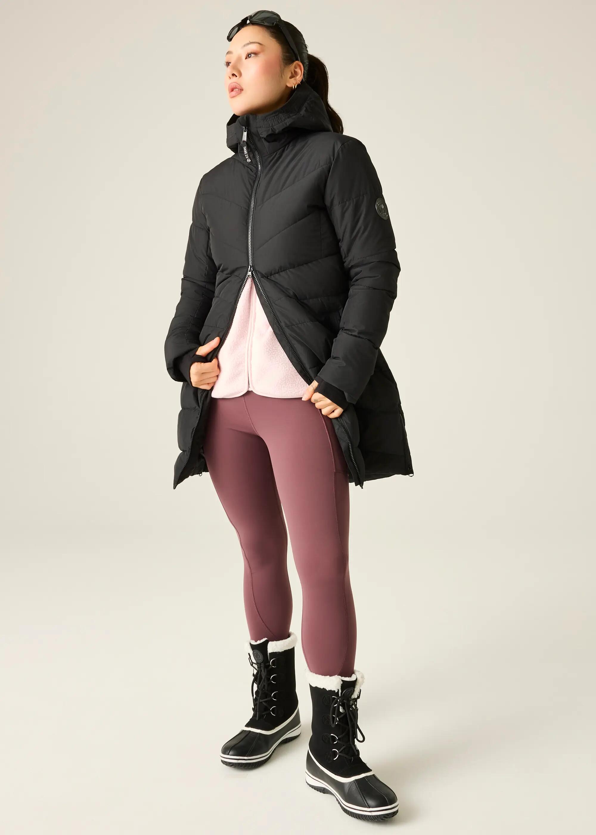 Damen Glacier Longline gepolsterte Jacke 6/6