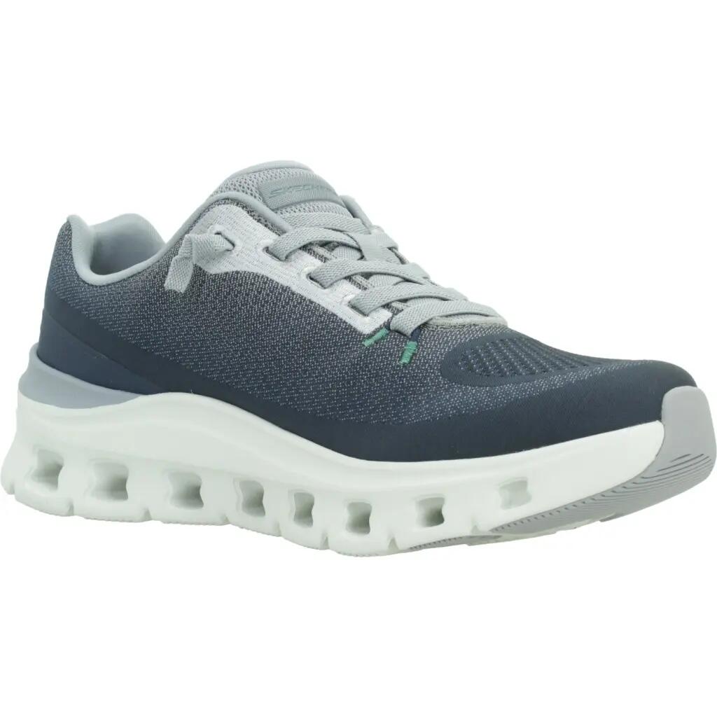 Buty SKECHERS GLIDE STEP PRO WAVERRA Niebieski 5/5