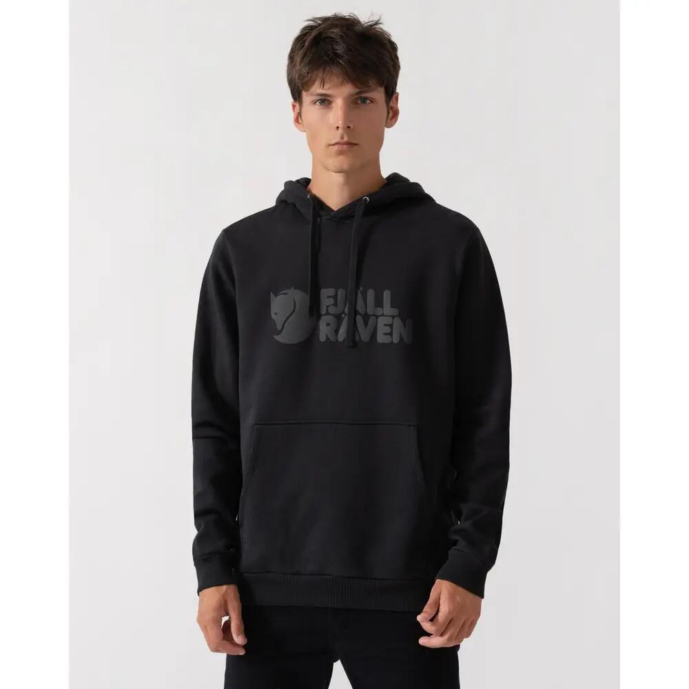 Pulover cu gluga Fjallraven Logo Hoodie M barbati