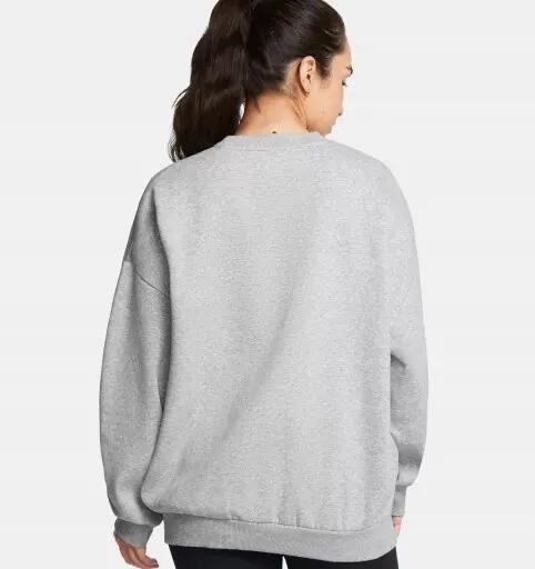 Bluza dresowa damska szara Under Armour Szary 2XL 3/5