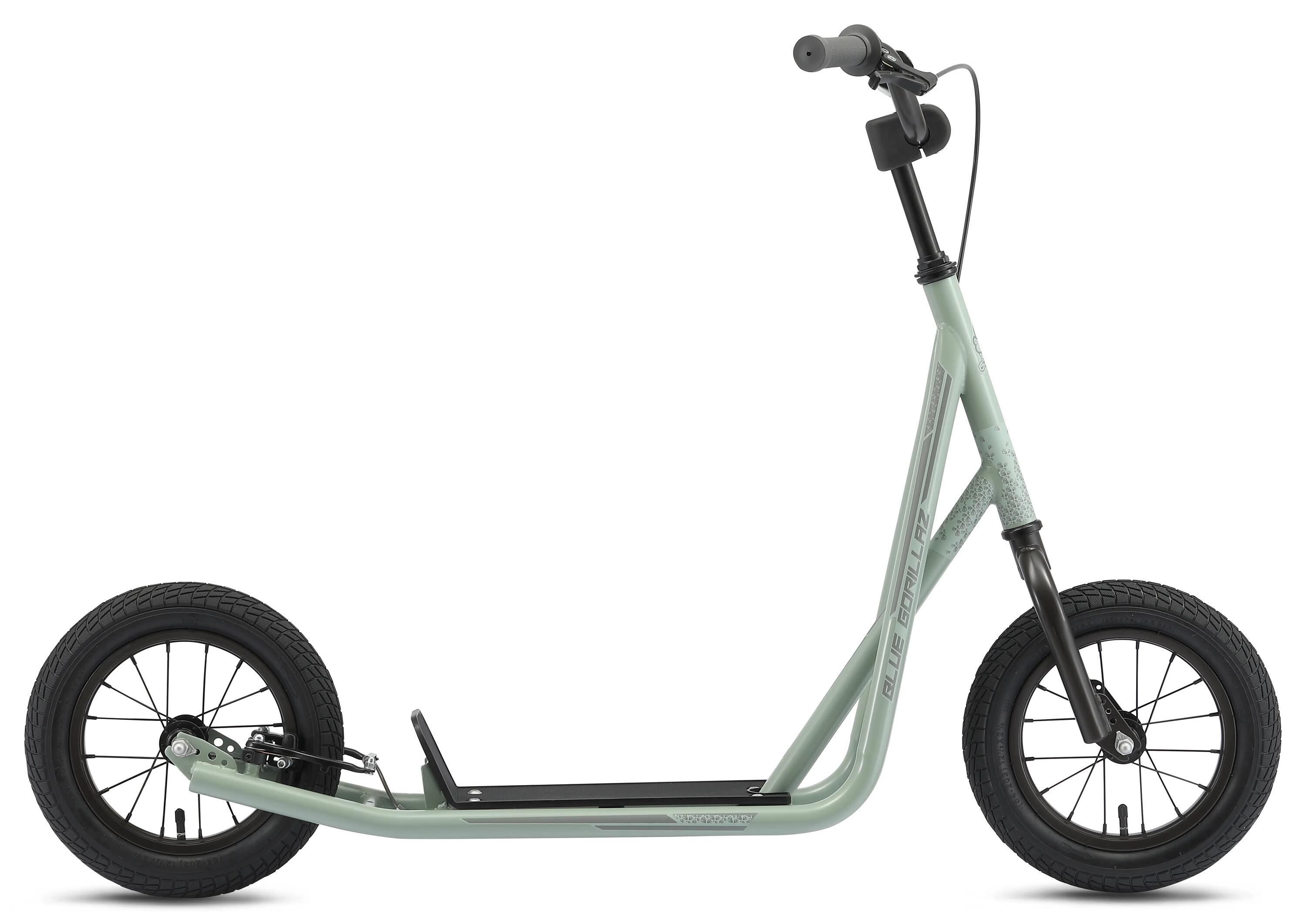 Patinete de ruedas grandes 12", para niños de 8 años, neumáticos de aire, Sport 2/9
