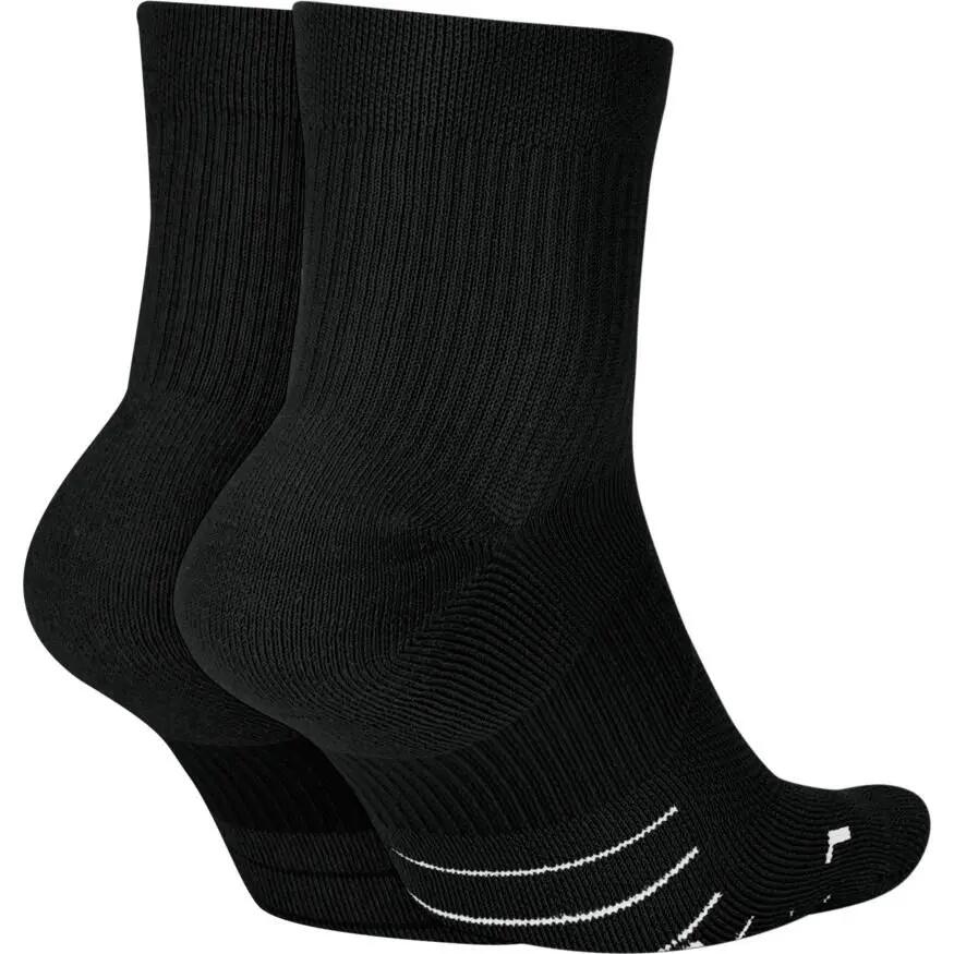 Nike Multiplier Running Ankle Socks (2 Pair) S 2/2