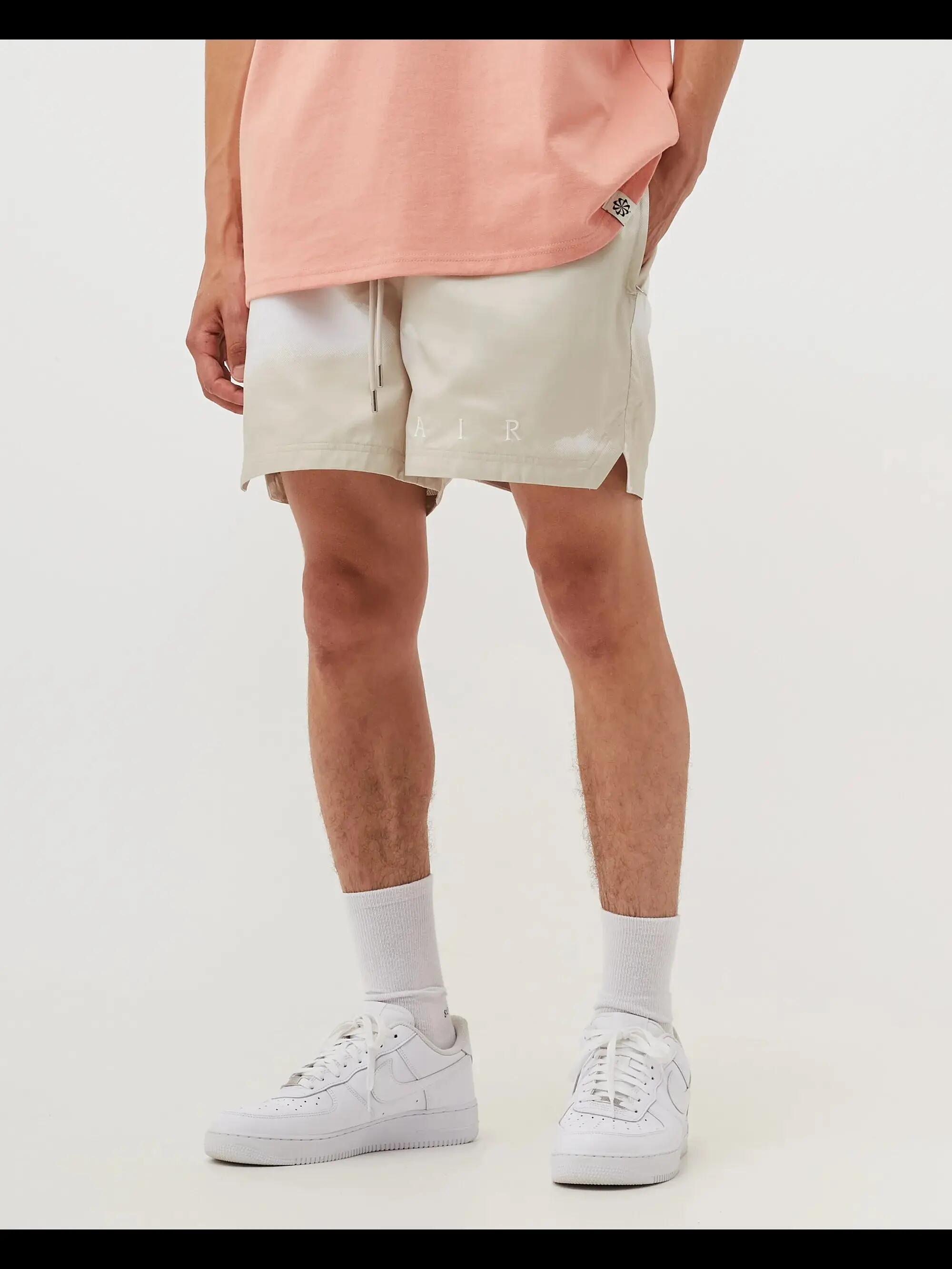 Męskie szorty ESSENTIAL STATEMENT POOLSIDE SHORT LIGHT OREWOOD BROWN / WHITE 2/5