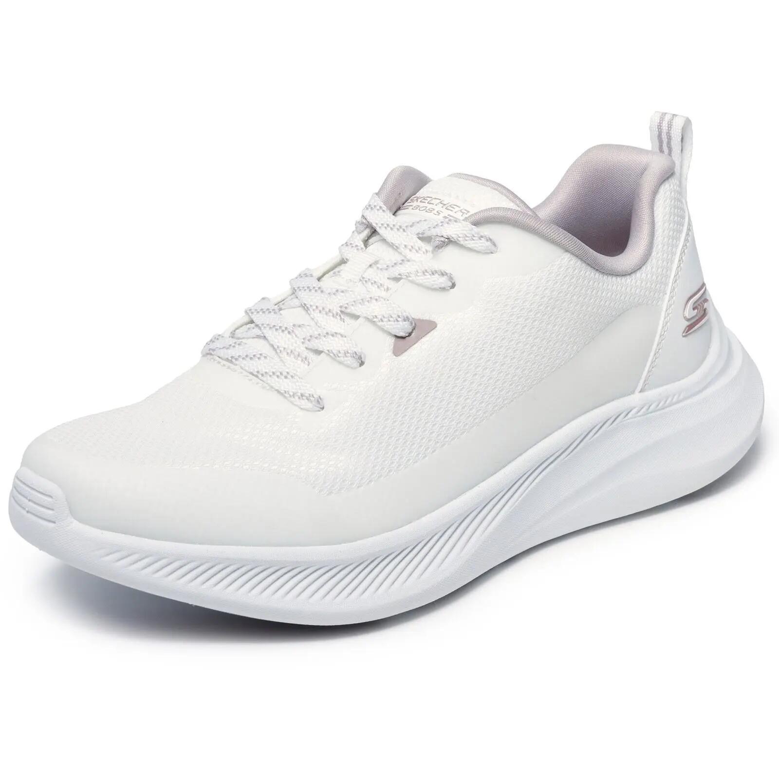 Deportivas Casual Mujer Suela Plana - Modelo 117730 Blanco 5/6