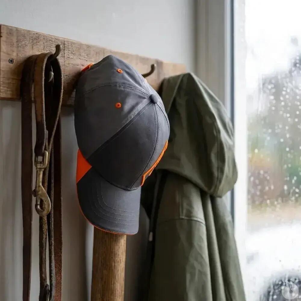 Casquette Helios confort respirante grise orange taille unique 5/5