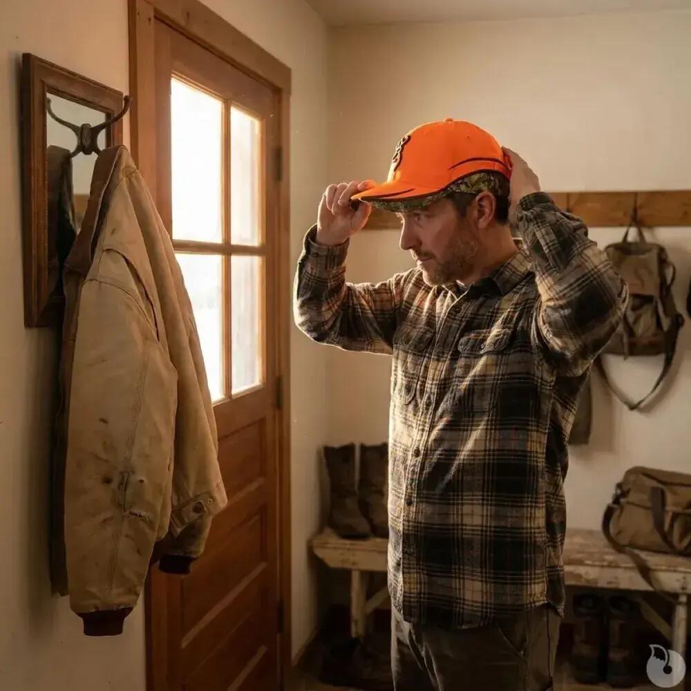 Casquette Ranger polyester ripstop orange blaze taille unique 4/5