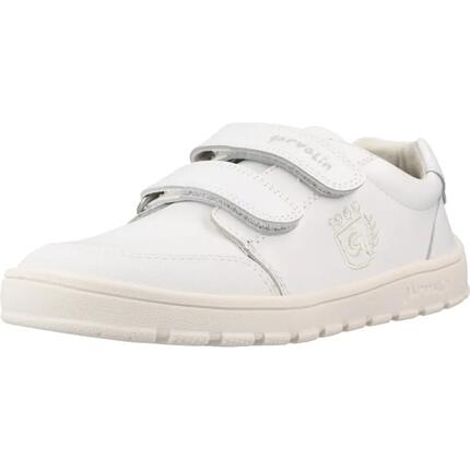 Zapatillas Barefoot Niños Garvalín 252510C Blancas Cierre Adherente