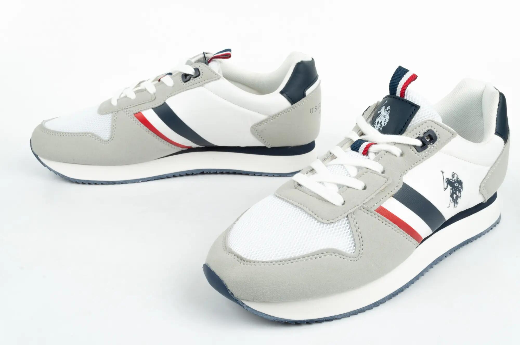 Buty sportowe U.S. Polo ASSN. NOBIL006-WHI 8/10