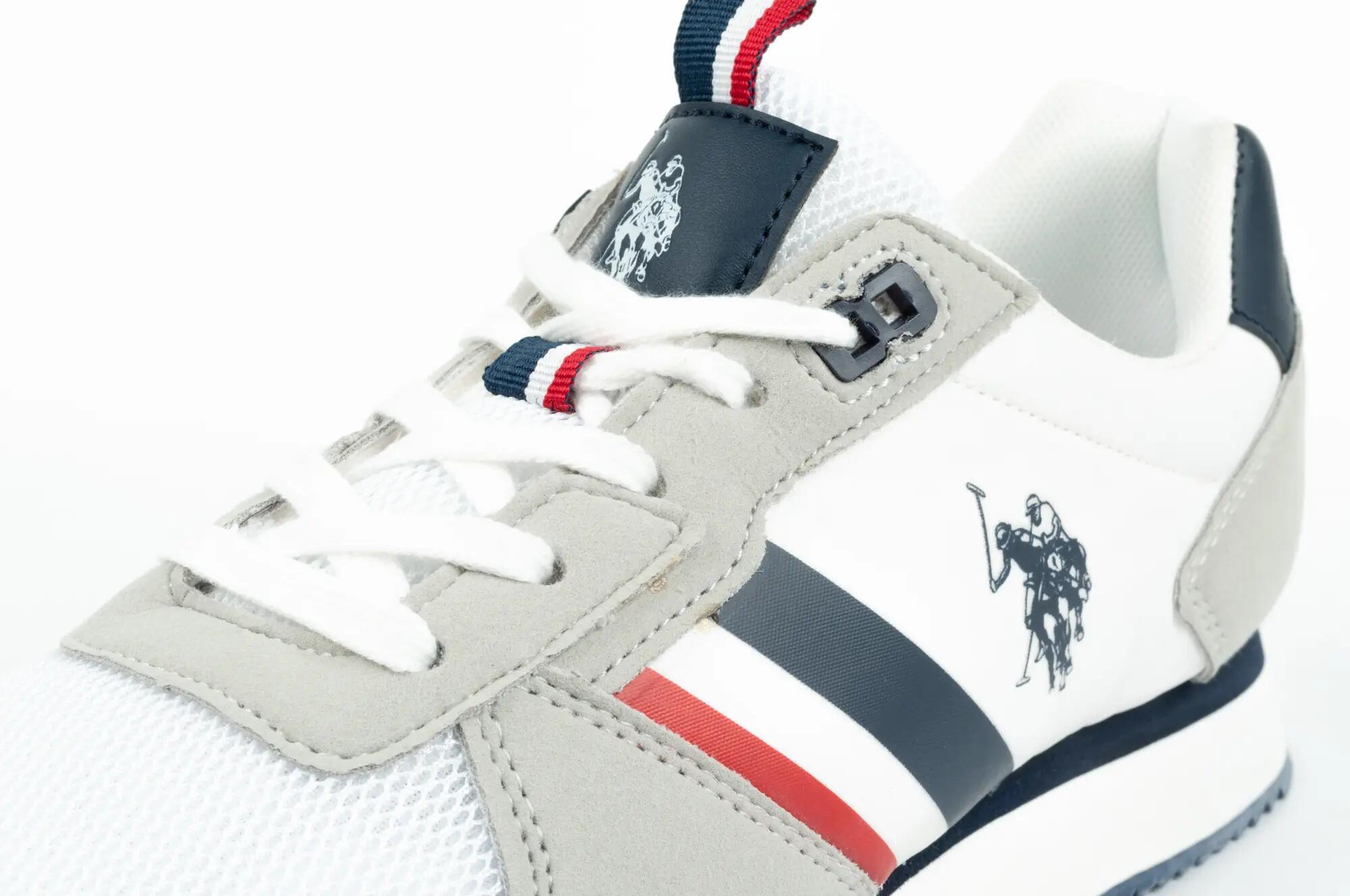 Buty sportowe U.S. Polo ASSN. NOBIL006-WHI 6/10