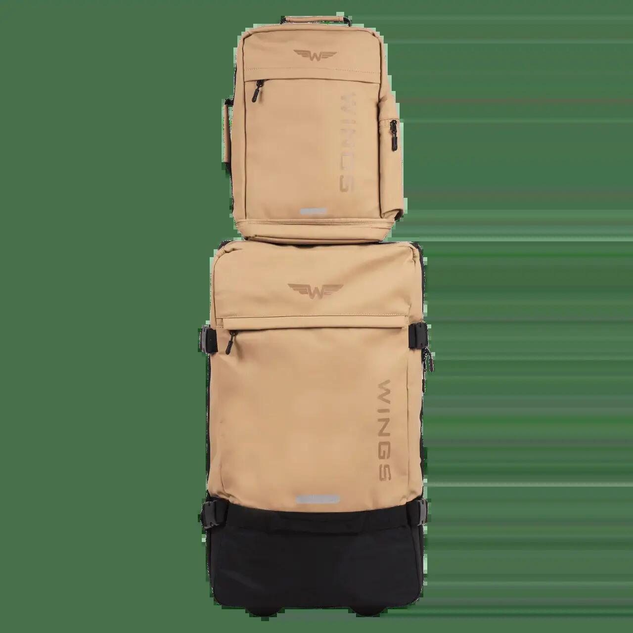 WINGS Valise Grande M/L souple 26" STORK Cappuccino 9/10
