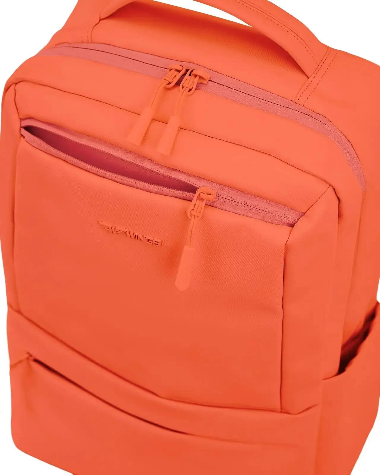 WINGS CBP003 handbagagerugzak met laptopvak voor werk en reizen CORAL 7/10