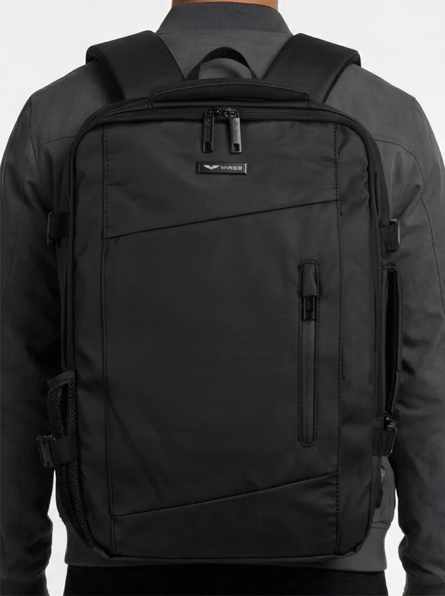 Sac à dos multifonction avec extension VIREO 002 - NOIR 3/10