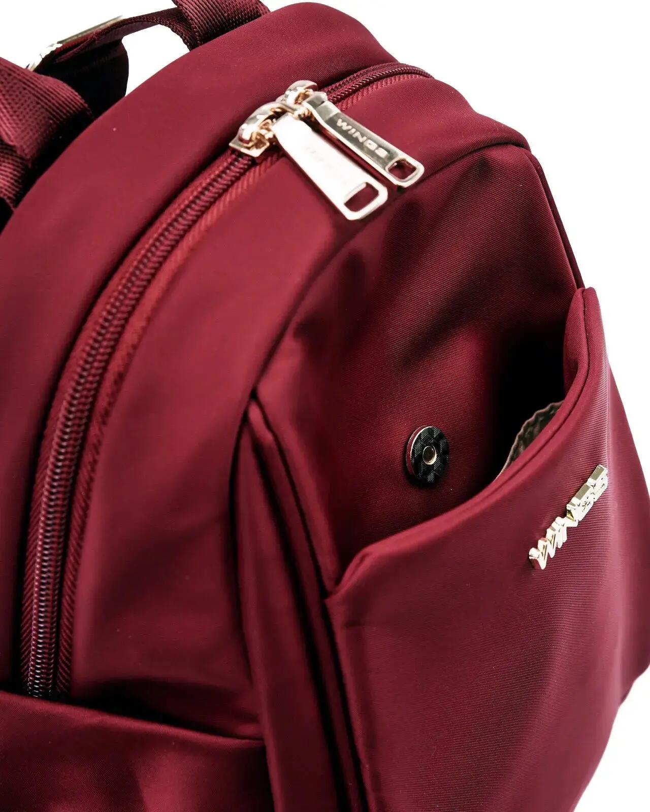 Petit sac à dos urbain WINGS ROSELLA DARK RED 8/10