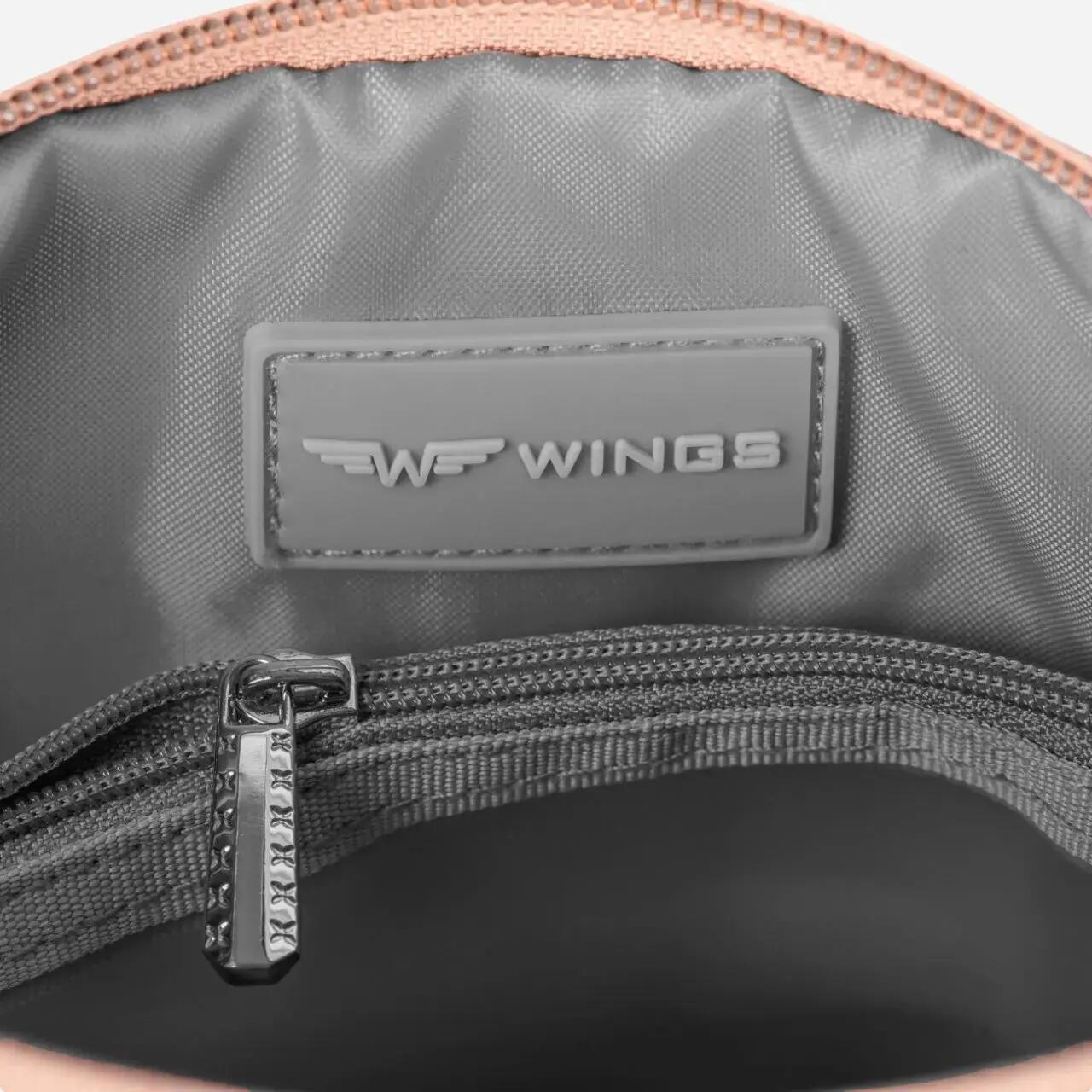 WINGS Petite trousse de toilette à compartiment unique SKYLARK rose 8/8