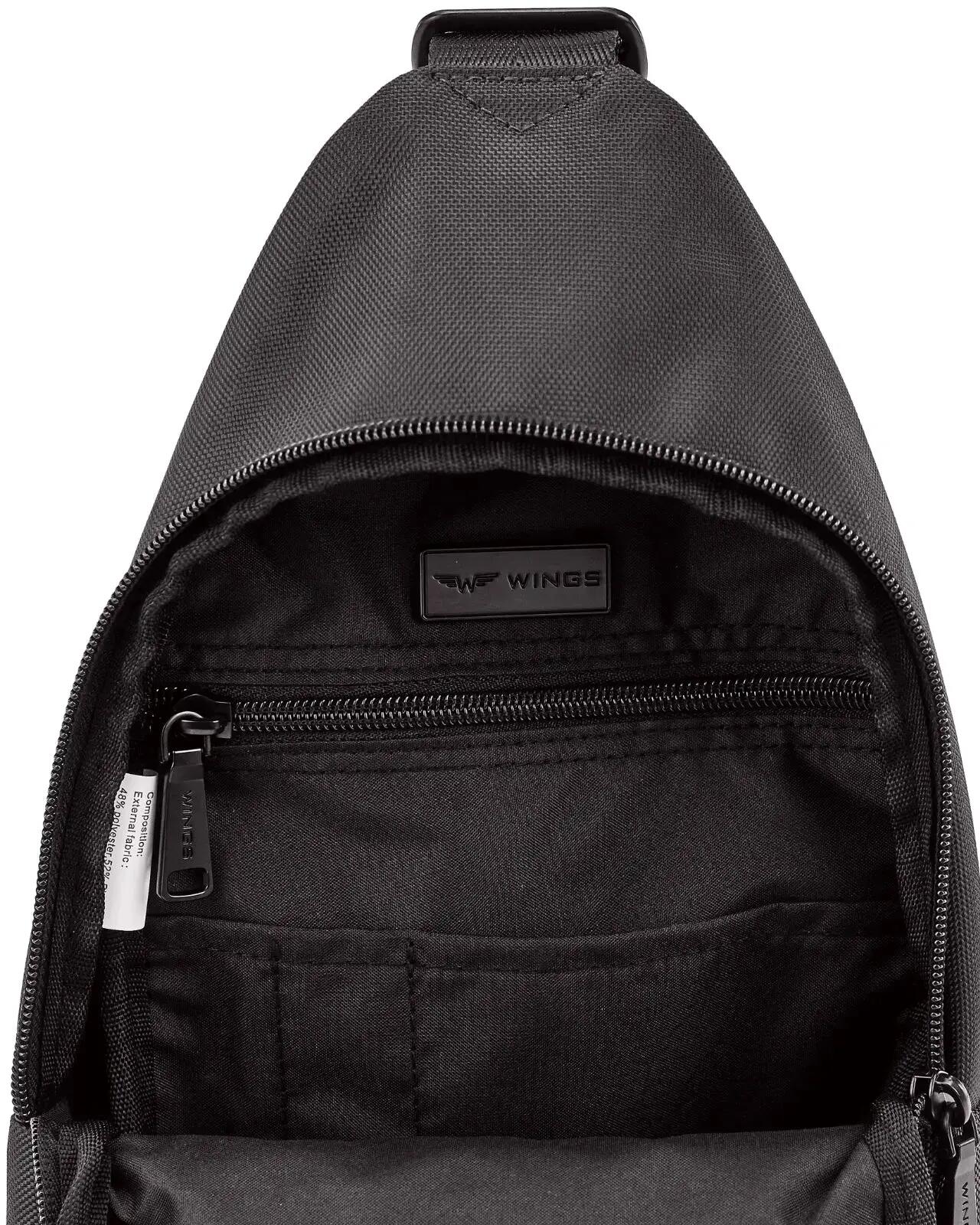 Plecak crossbody BRANT WINGS BLACK 7/8
