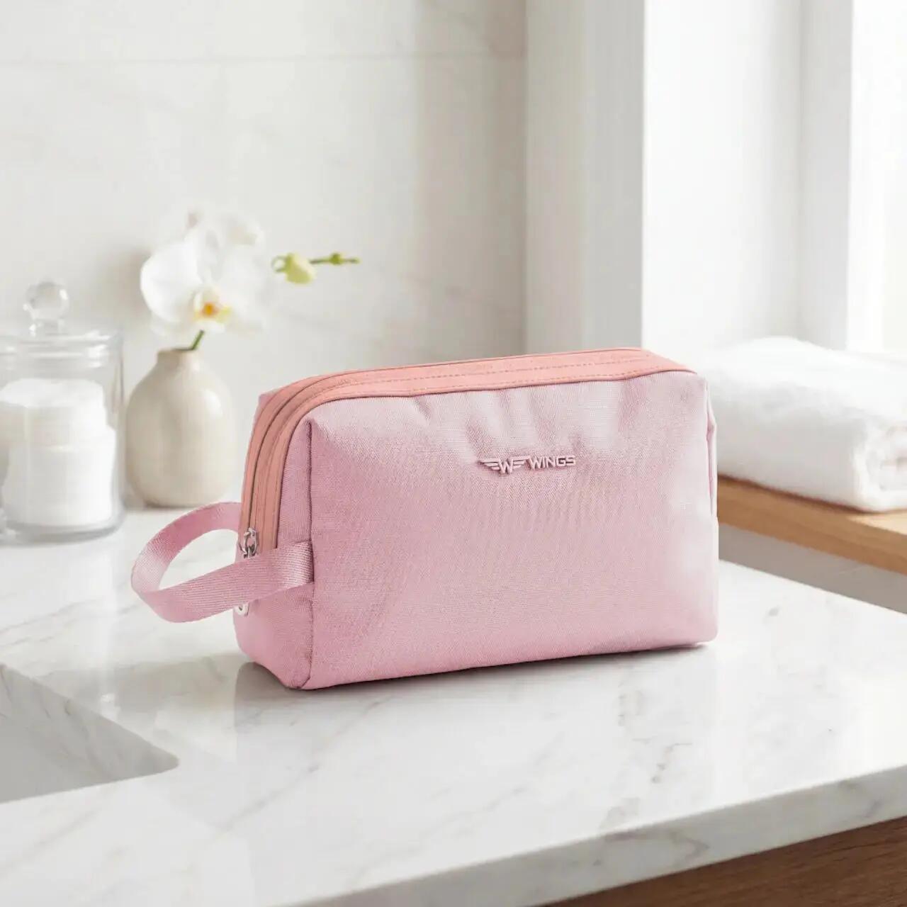 WINGS Petite trousse de toilette à compartiment unique SKYLARK rose 2/8