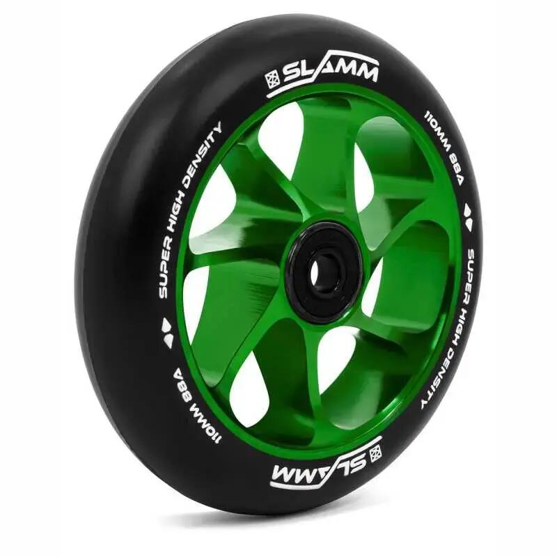 Slamm Team Wheel Groen 110mm 2/2