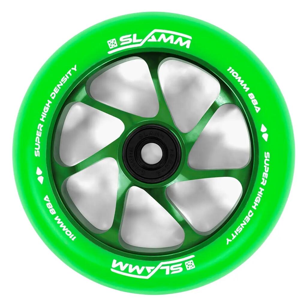 Slamm Team  Wheel Colour 110mm Groen