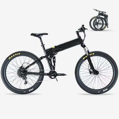 Tweedehands - opvouwbare ebike mtb - legend etna 14ah grijs - zeer goede staat