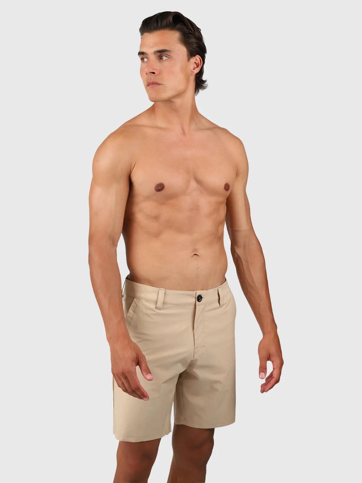 Marret Herren Hybrid-Shorts Wassersport Schnell trocknend Beige 6/7