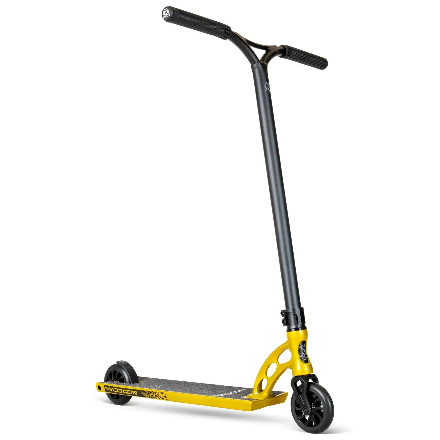 MADD GEAR PRO Trottinette Jaune Stunt, Urbaine Durable & Freestyle Sportif 8/9