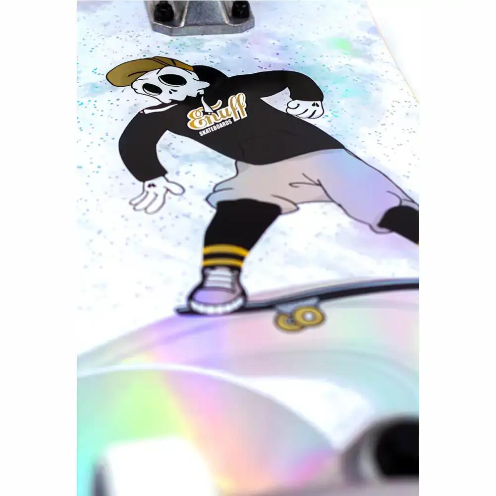 Enuff Skateboard Skully Hologram White 7/7