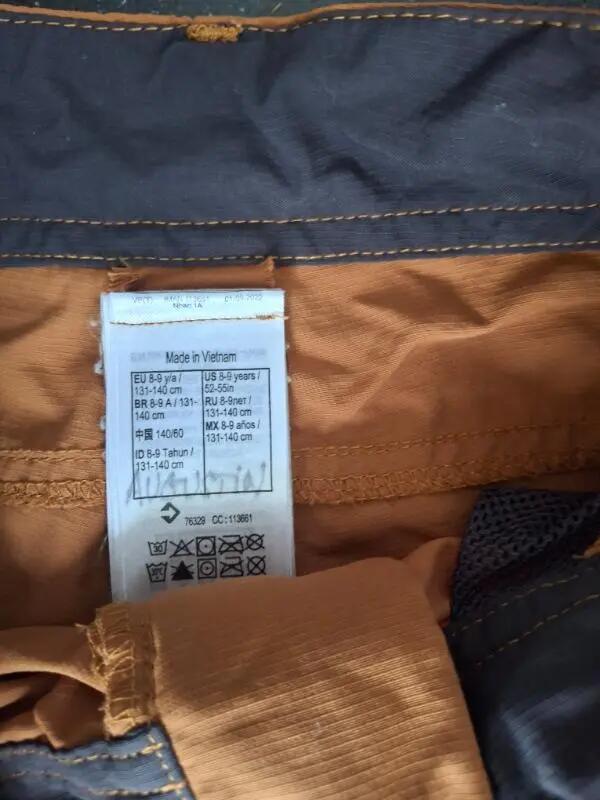 Entre Particuliers - Pantalon enfant rando modulable en short 2/2