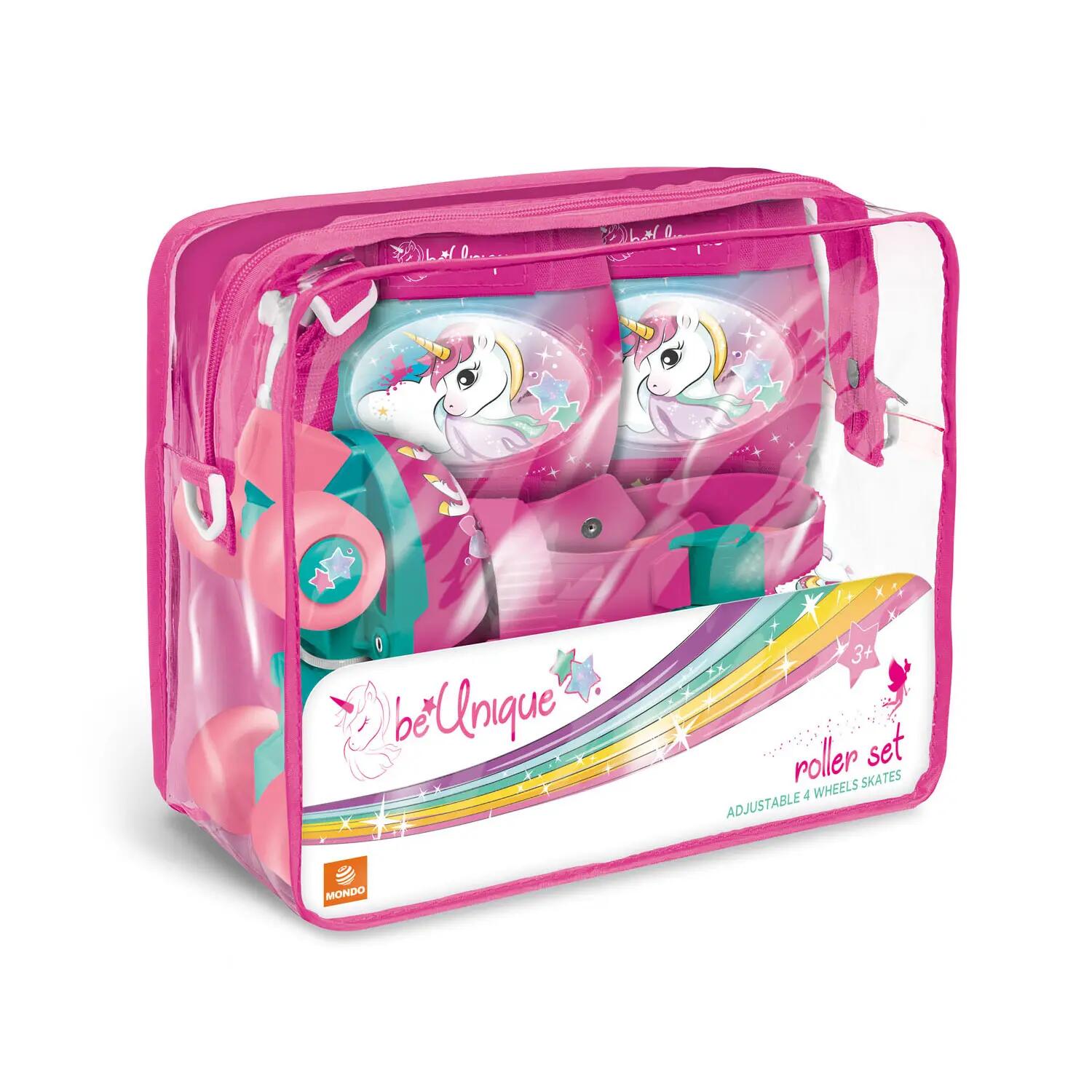 Mondo Unicorn Roller patins avec ensemble de protection MT 22-29 3/5