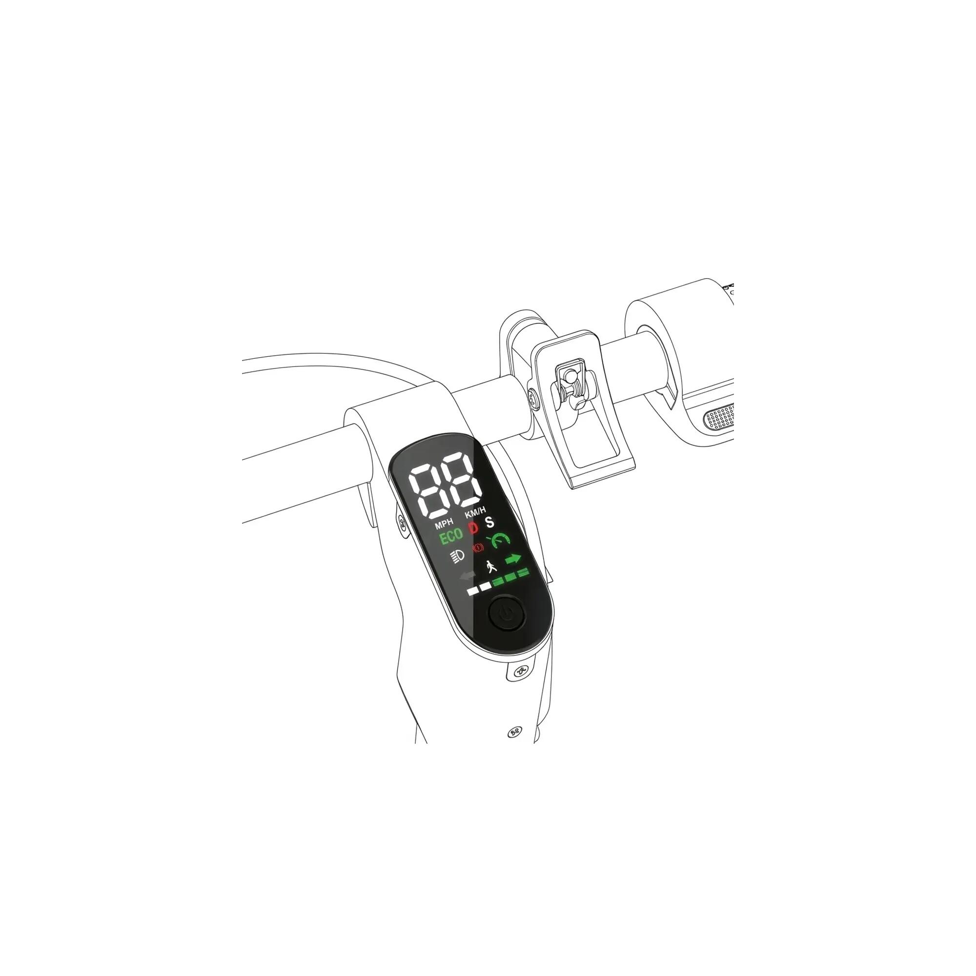 RIDE 100 MAX PLUS/100 MAX 2/ 100 SHARK ECRAN/SCREEN DISPLAY- Piece trottinette é 4/4