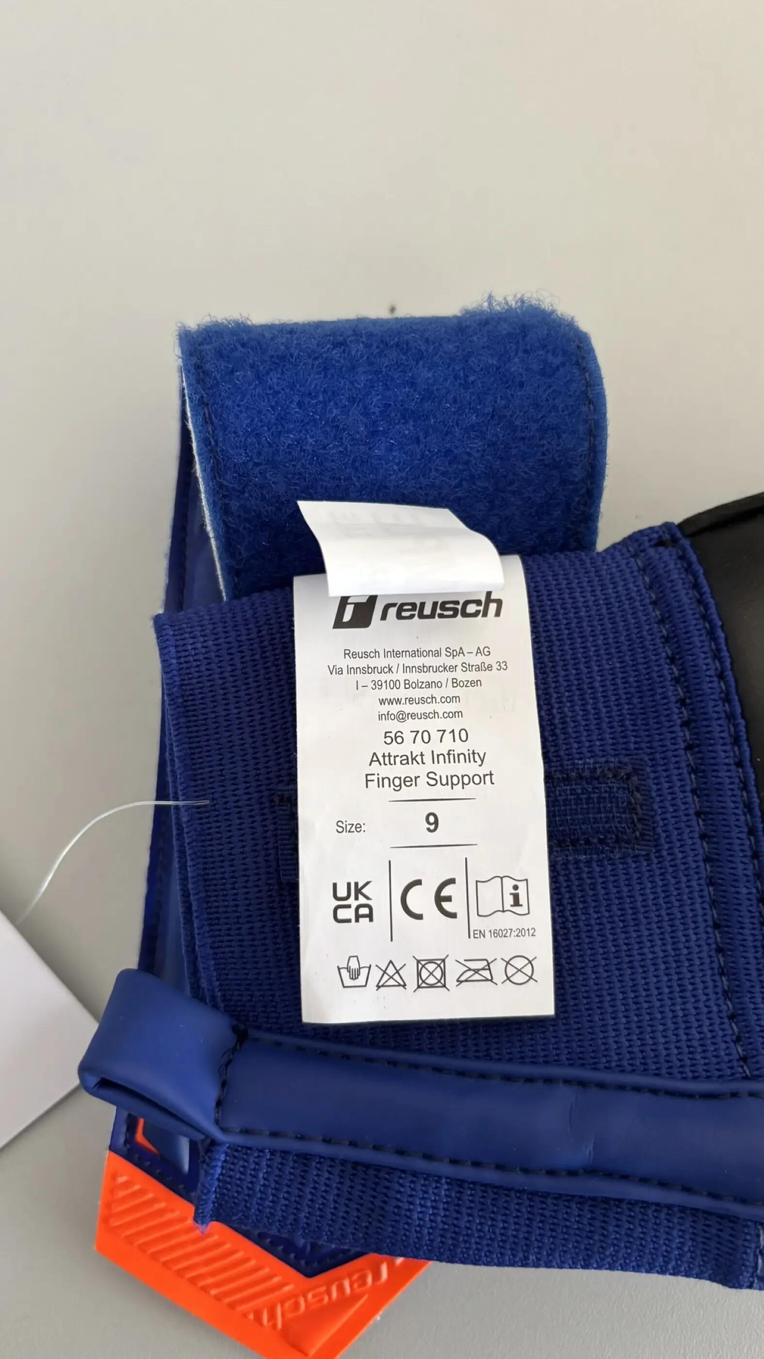 Guanti portiere Reusch Attrakt Infinity Finger Support 9/9