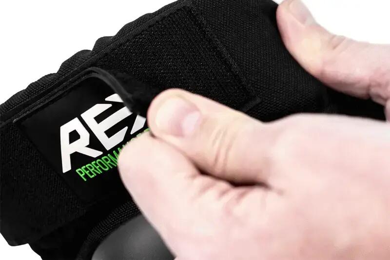 REKD Genouillères RAMP ENERGY Noir Vert 10/11