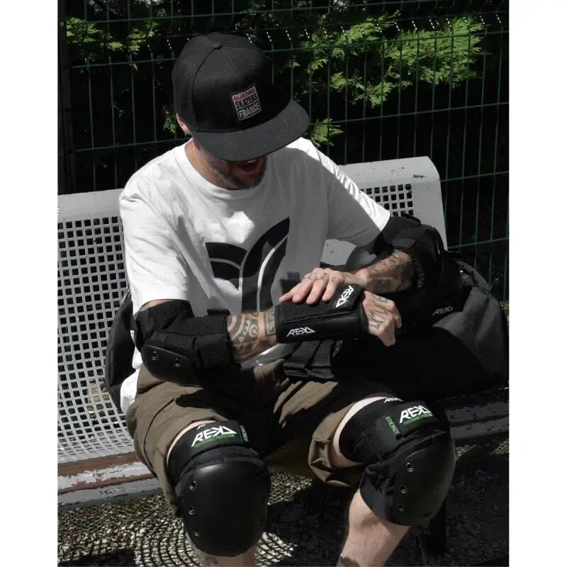 REKD Protège poignets PRO Noir 10/10