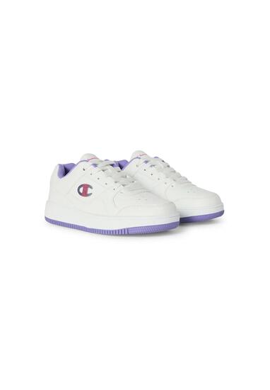 Champion Damen RD18 LOW G GS Sneaker White Violett