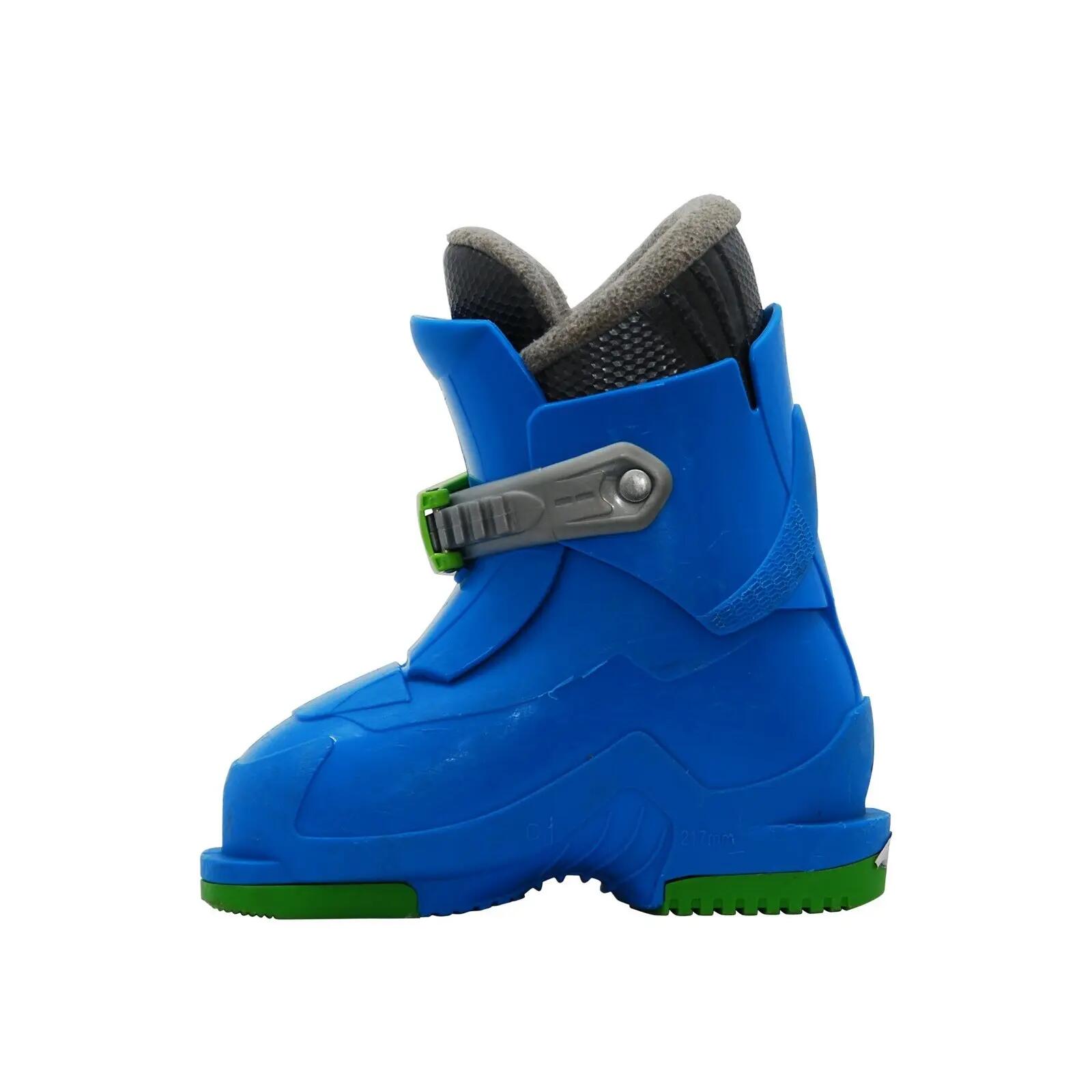 RECONDITIONNE - Chaussure De Ski Junior Alpina Zoom Bleu - BON 3/4