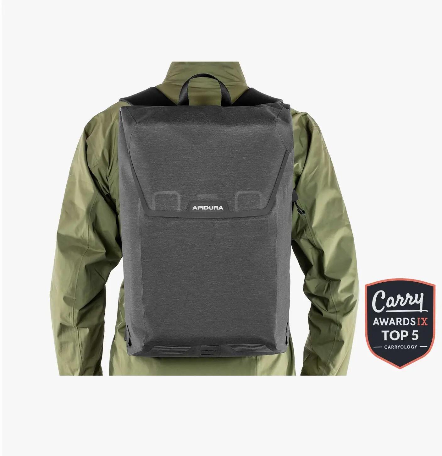 Rucsac sport urban City Backpack, capacitate 17 litri - gri închis 4/5