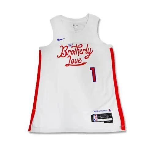 Nike Philadelphia 76ers Swingman Jersey City Edition 22 James Harden 1/2