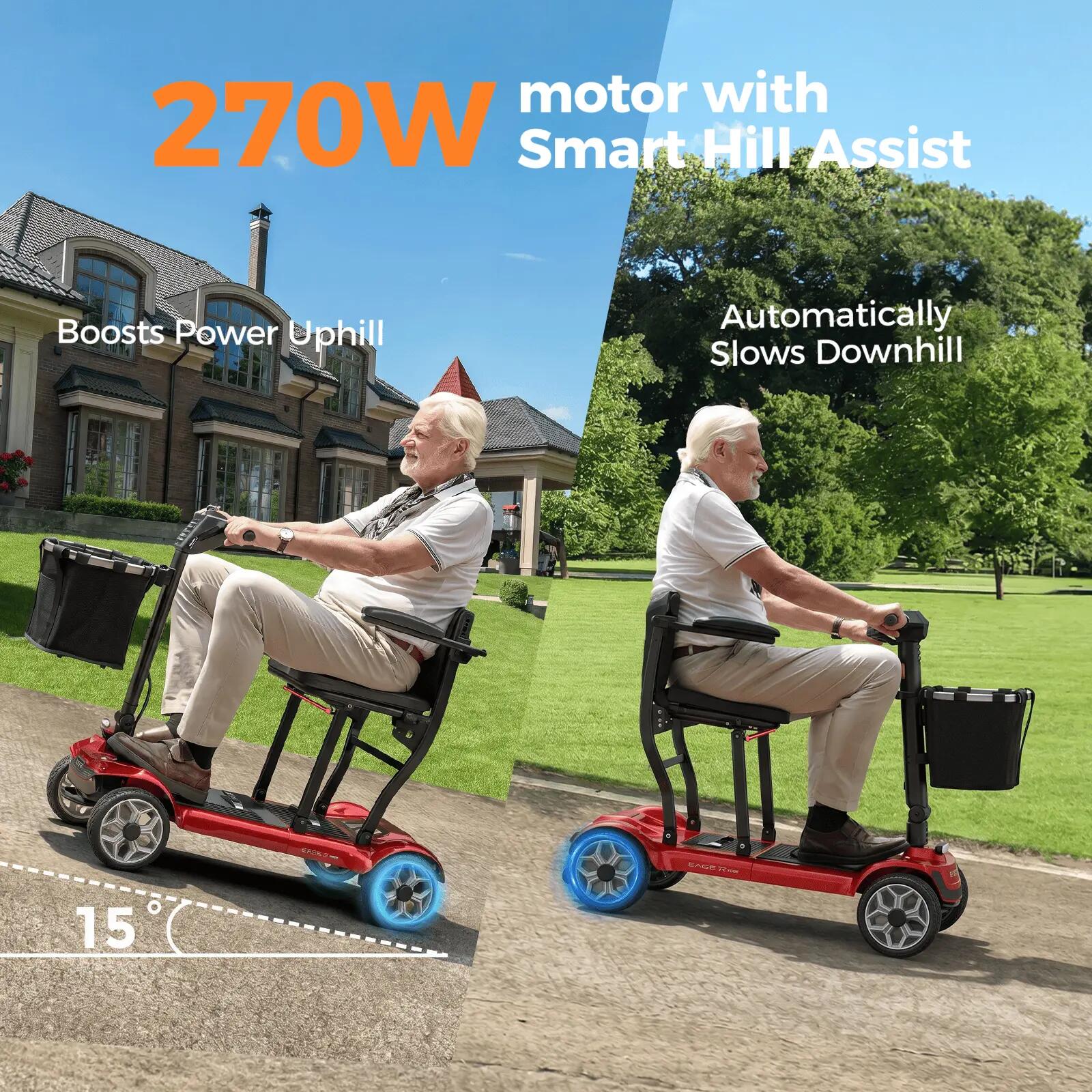 ENGWE Electric Scooter, con baterías de iones de litio extraíbles de 240 Wh*2. 7/9