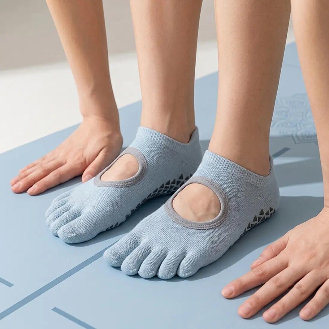 Calcetines Yoga Antideslizantes Kiva T.U 2/4