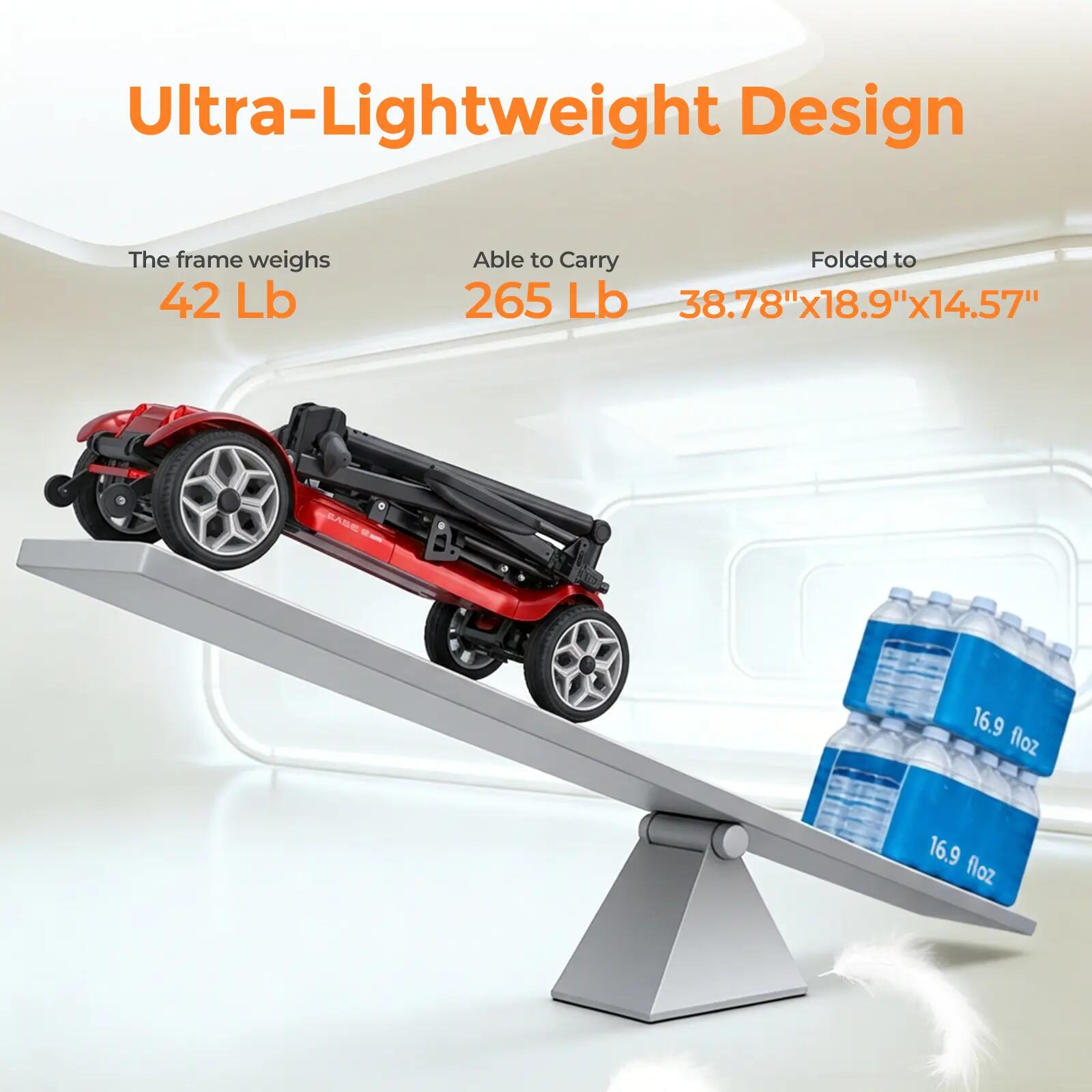 ENGWE Electric Scooter, con baterías de iones de litio extraíbles de 240 Wh*2. 3/9