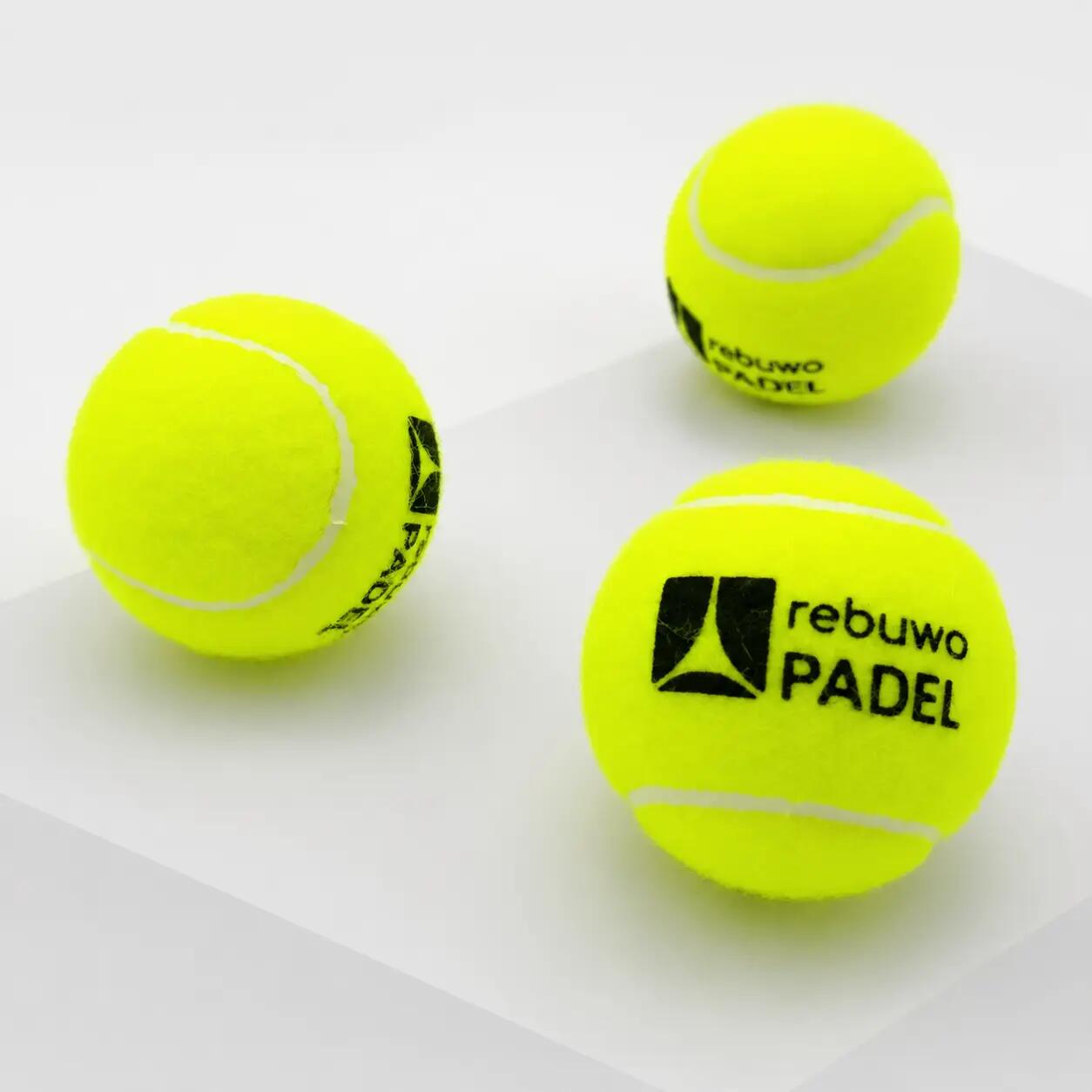 Rebuwo 3’lü Profesyonel Padel Topu 2/3