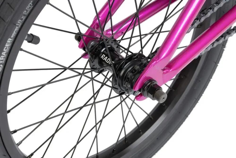 Bicicleta BMX Radio Saiko de 18" | Roxo Metálico 5/6
