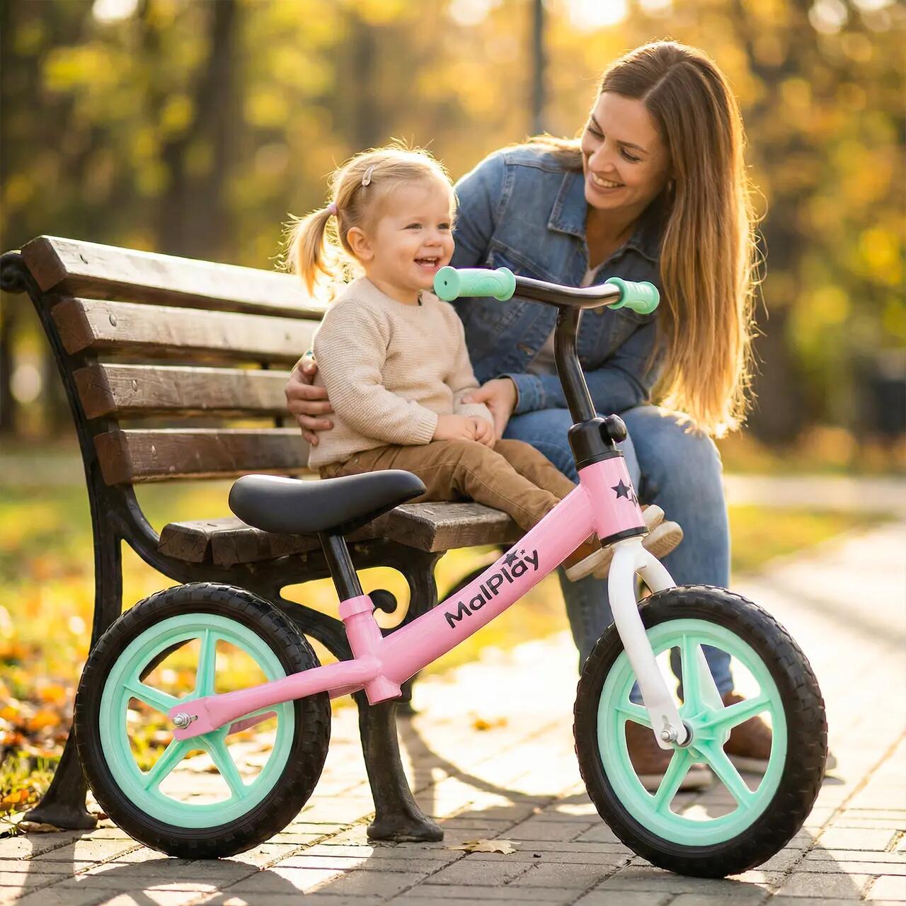 Bicicleta equilíbrio infantil 12" EVA 1,8 kg | 2+ 9/10