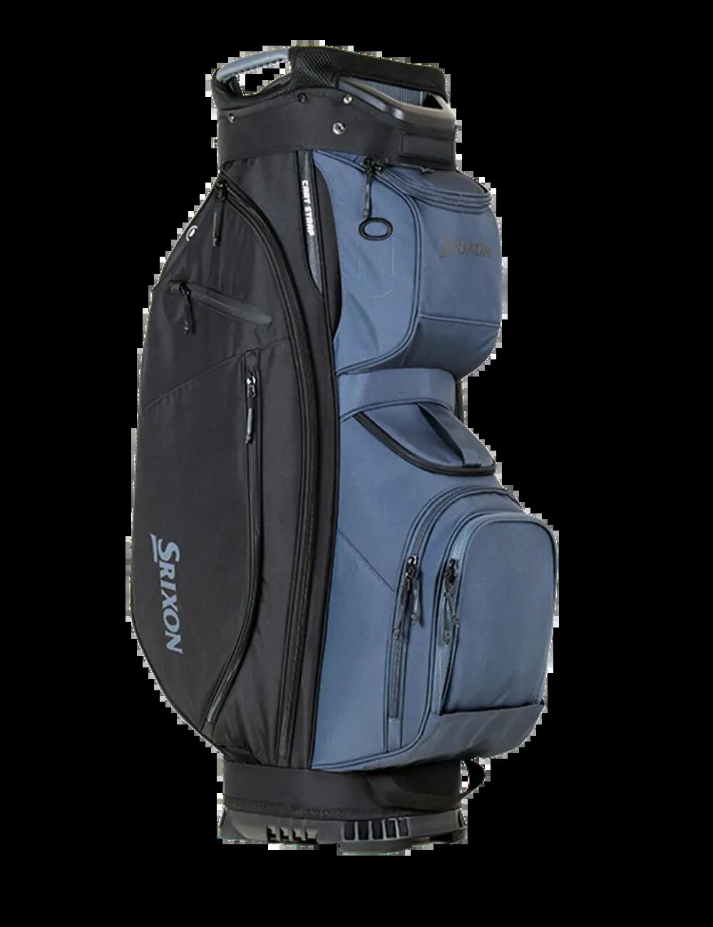Sac de golf Premium Cartbag - Noir et bleu 1/3
