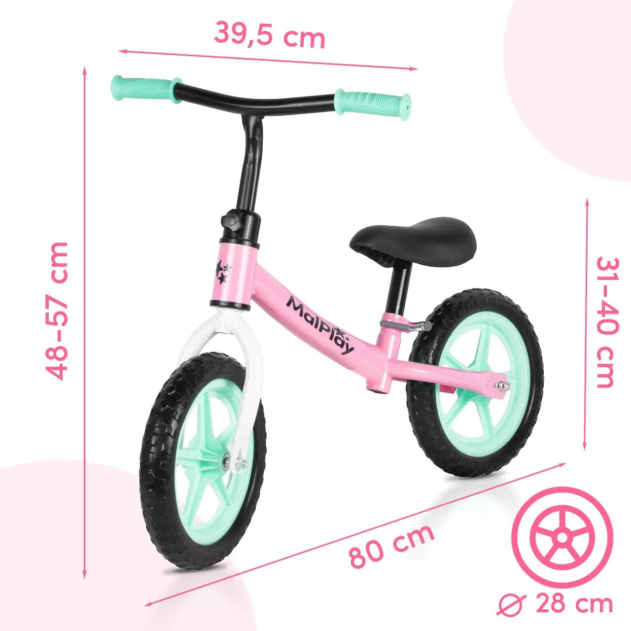 Bicicleta equilíbrio infantil 12" EVA 1,8 kg | 2+ 2/10