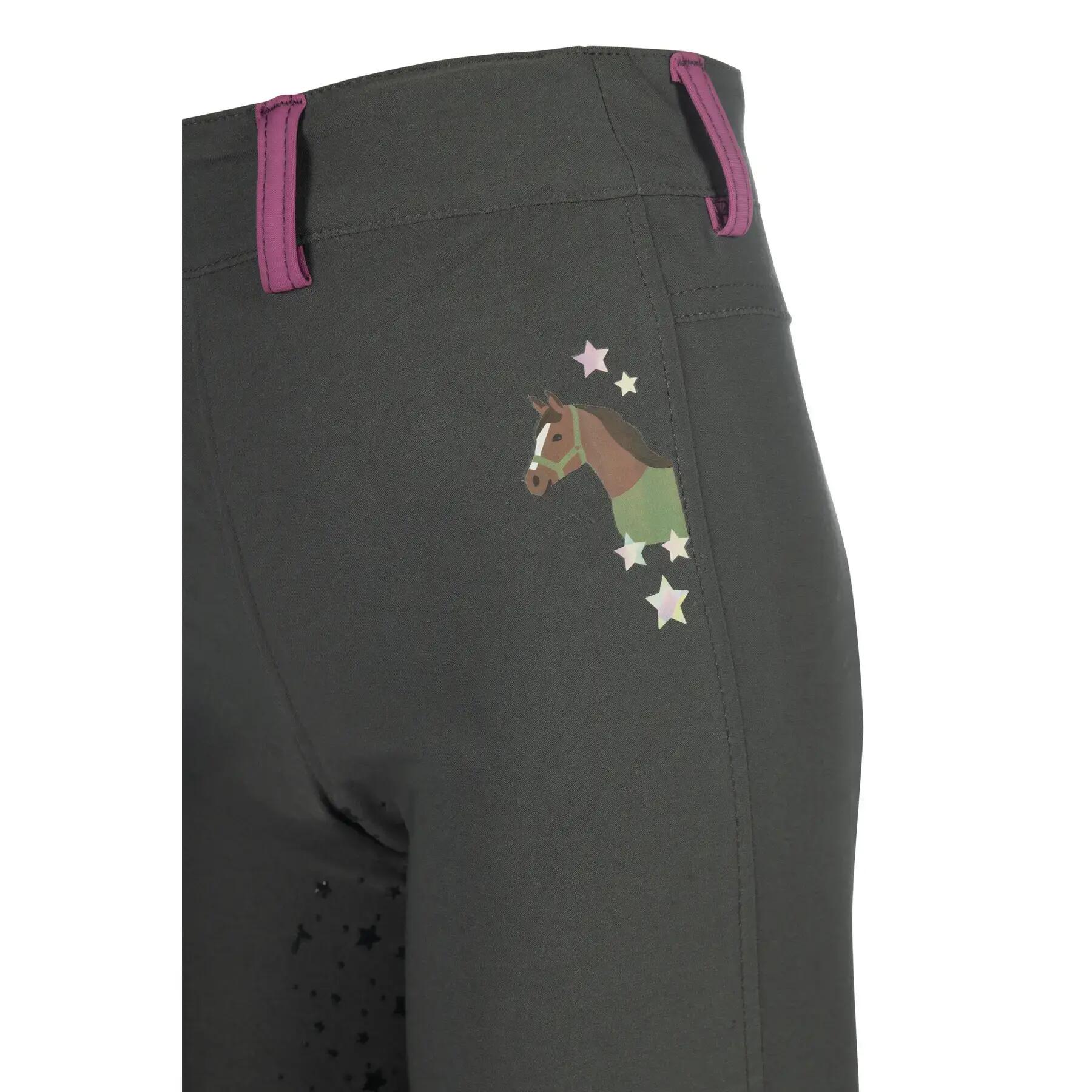 Collants d’équitation Pony Dream II full seat en silicone 4/4