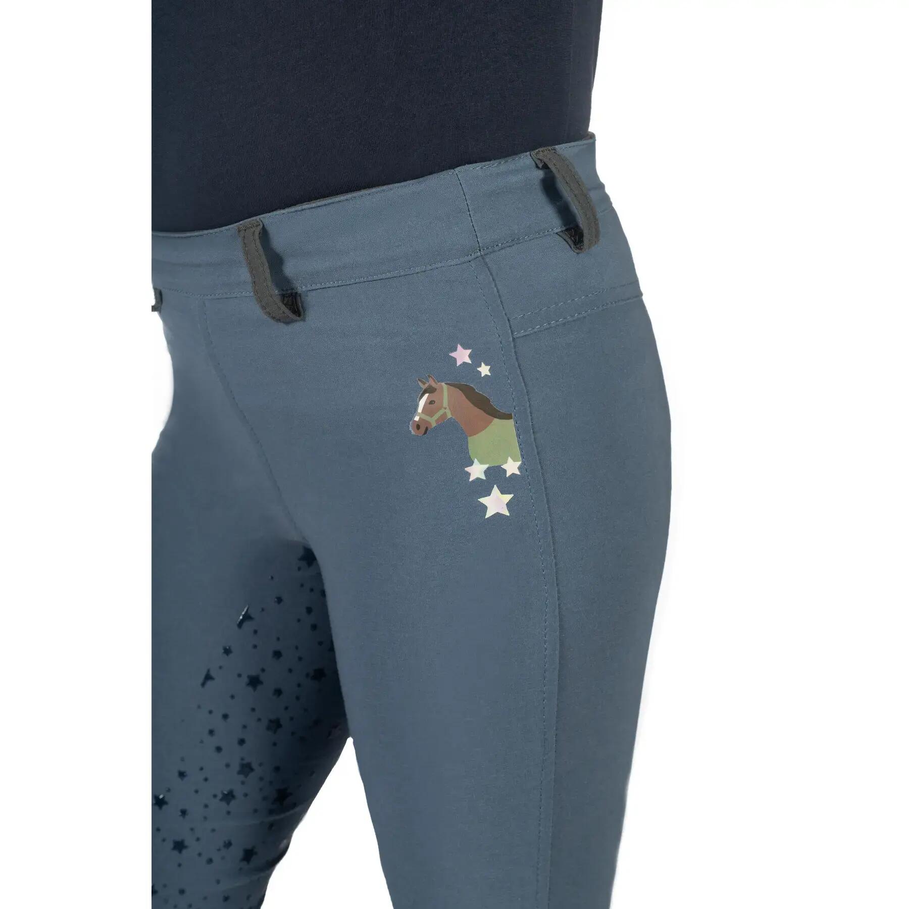 Reithose Pony Dream II mit Silikon-Vollsitz 4/5