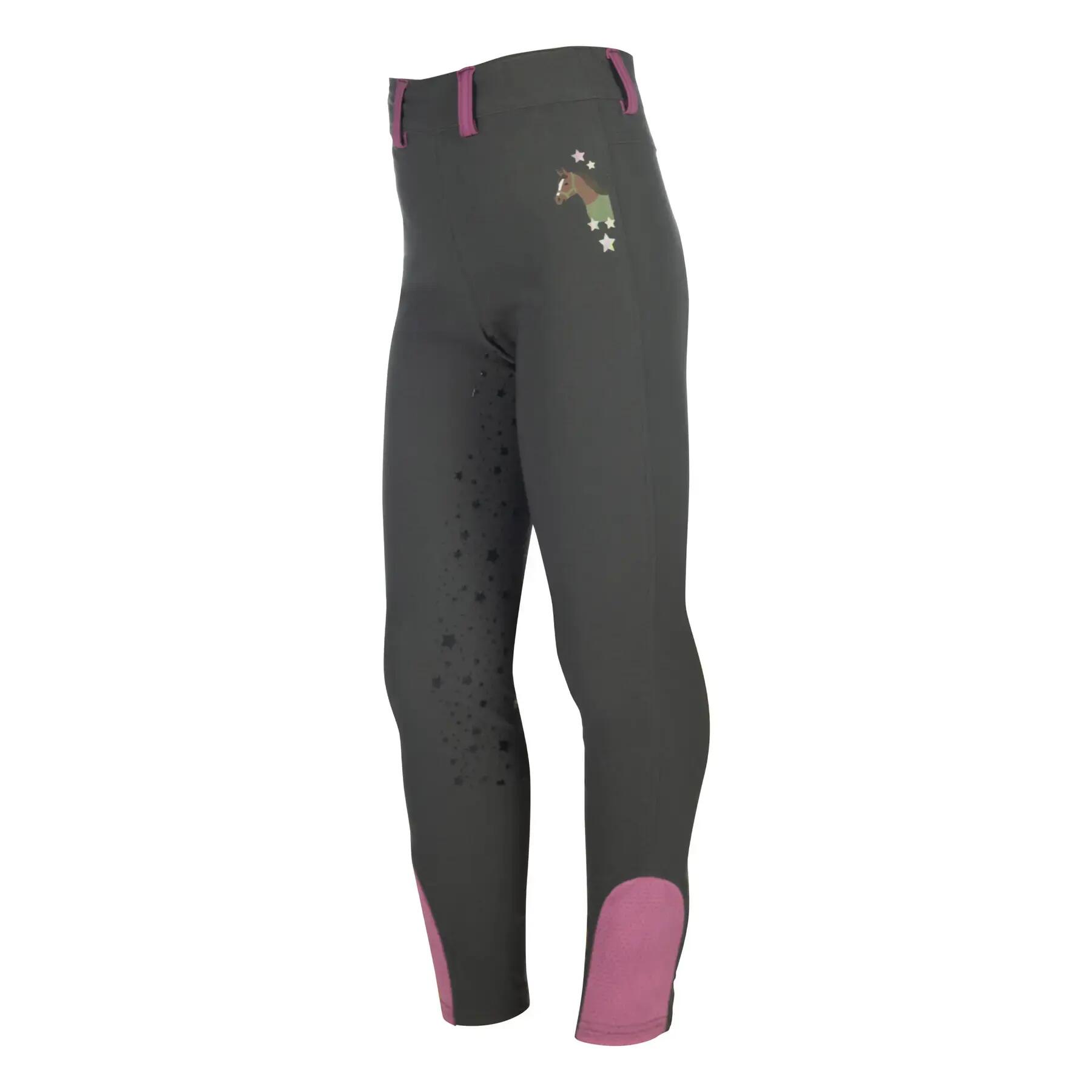 Collants d’équitation Pony Dream II full seat en silicone 2/4