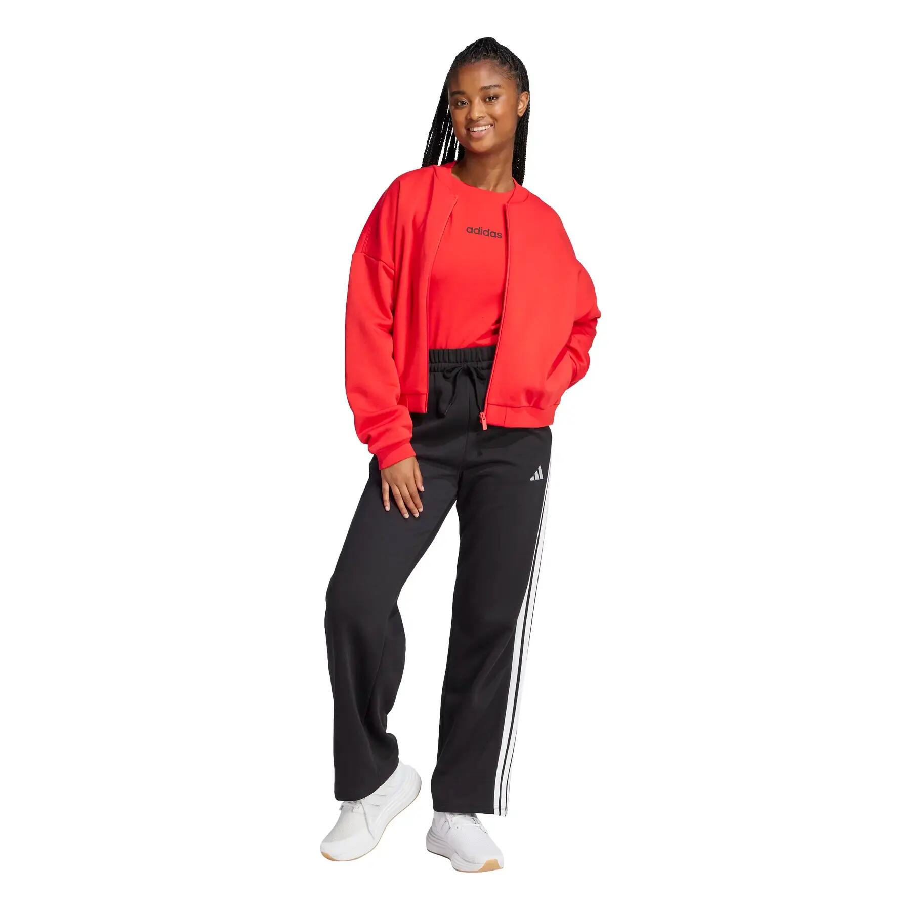 adidas Damen Trainingshose Essentials 3S Open Hem Fleece Pants 2/13
