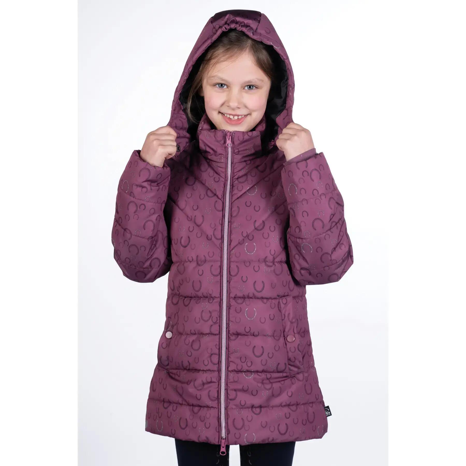 Manteau d'équitation fille HKM Kids Alva 2/5